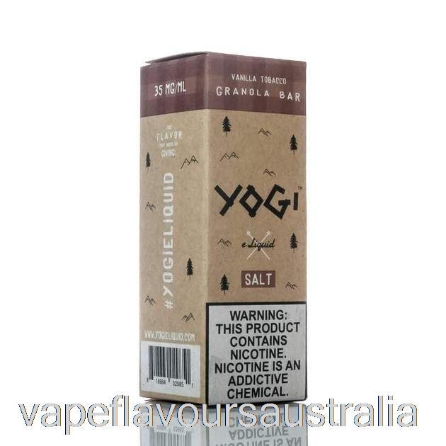 Vape Flavours Australia Vanilla Tobacco Granola Bar - Yogi SALTS E-Liquid - 30mL 50mg